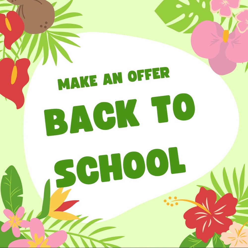 🍍Back to School. End of Summer sale.🛍